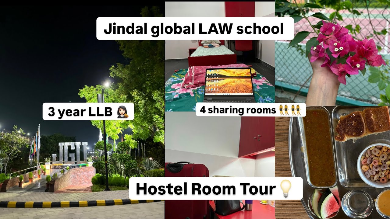 O.P Jindal Global Law School- Hostel Room Tour 🏡💡. #room #hostel #tour #lawschool