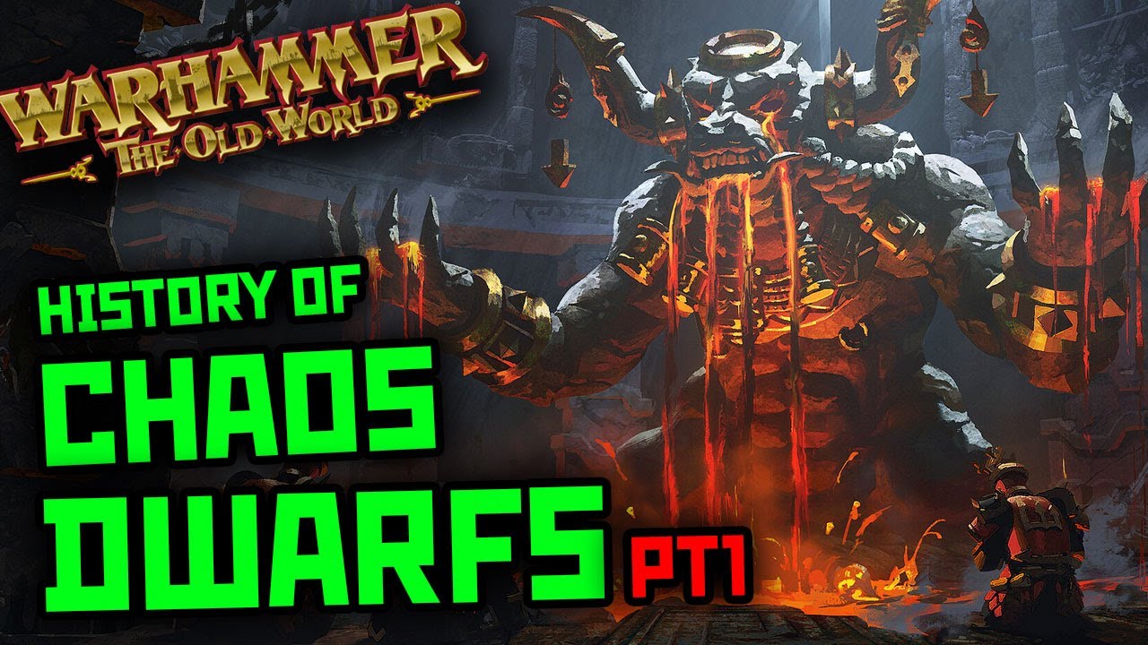 CHAOS DWARF HISTORY: Was releasing Hashut a terrible idea? || Warhammer Old World Lore | Ep66