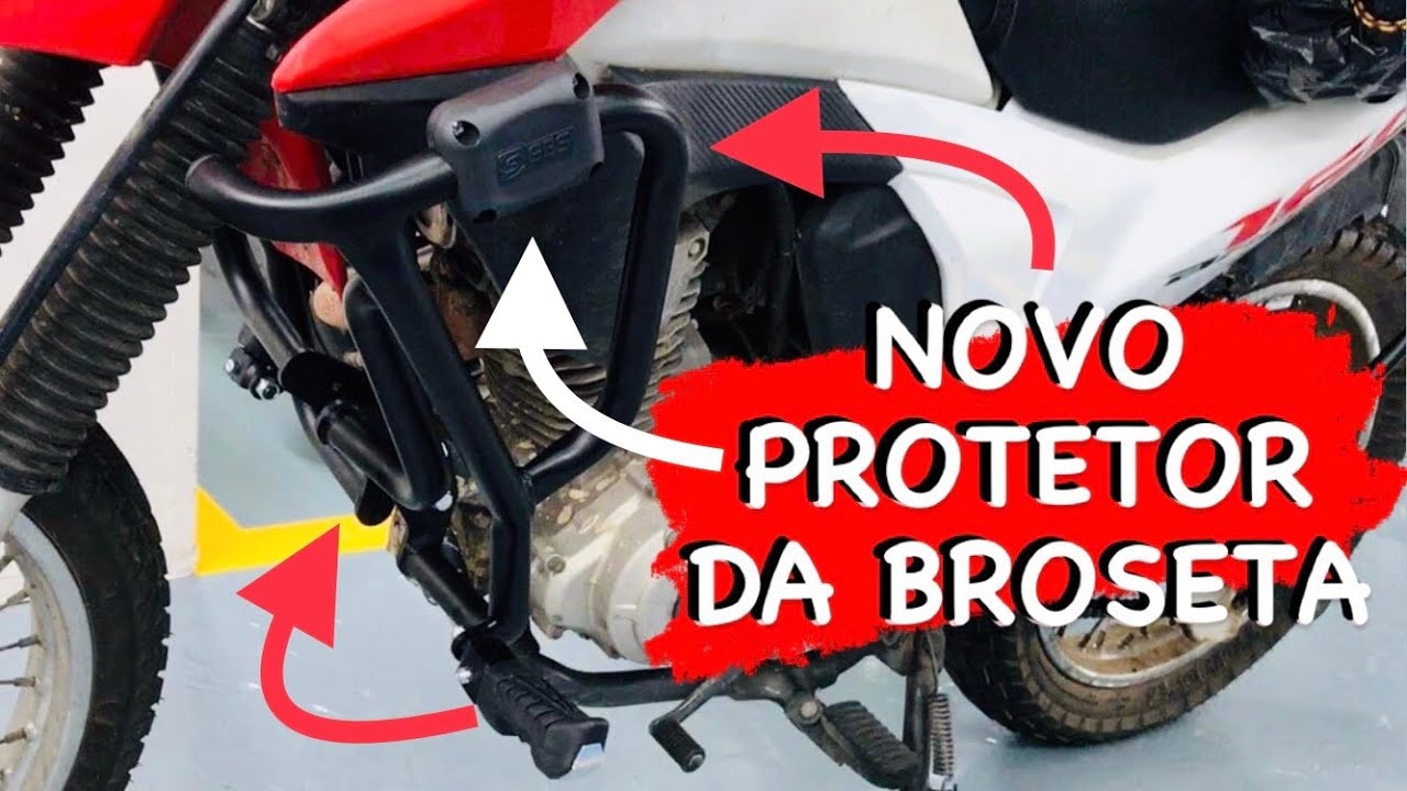 Protetor de Motor e Carenagem da GBS - Instalação na Bros 160