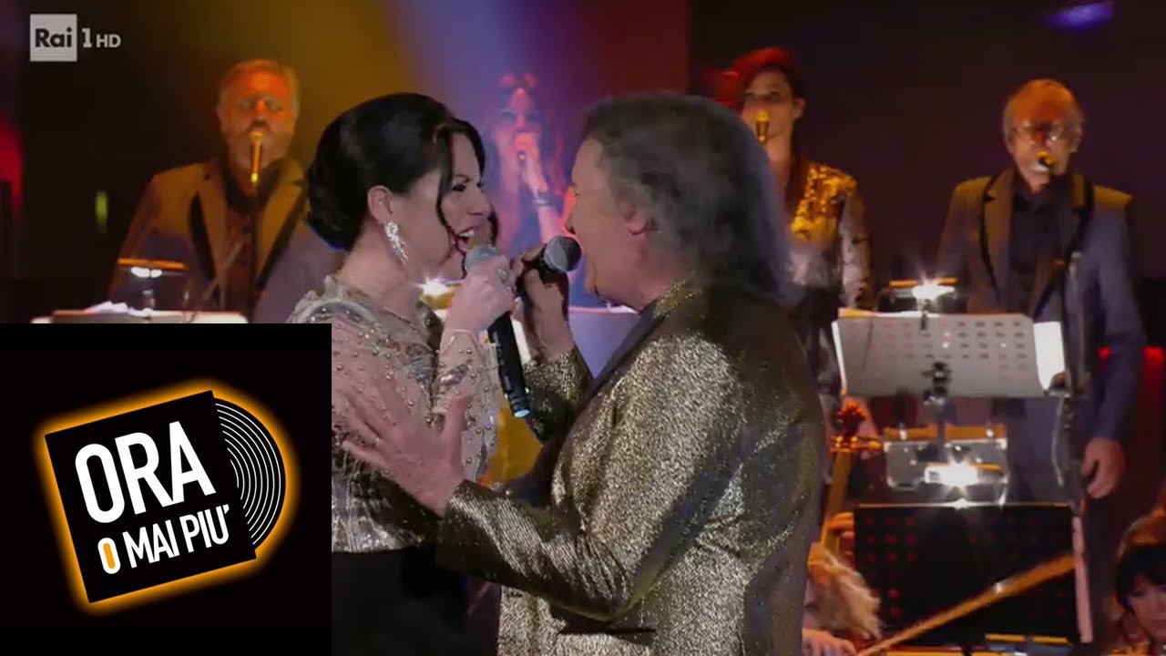 Jessica Morlacchi e Red Canzian cantano 