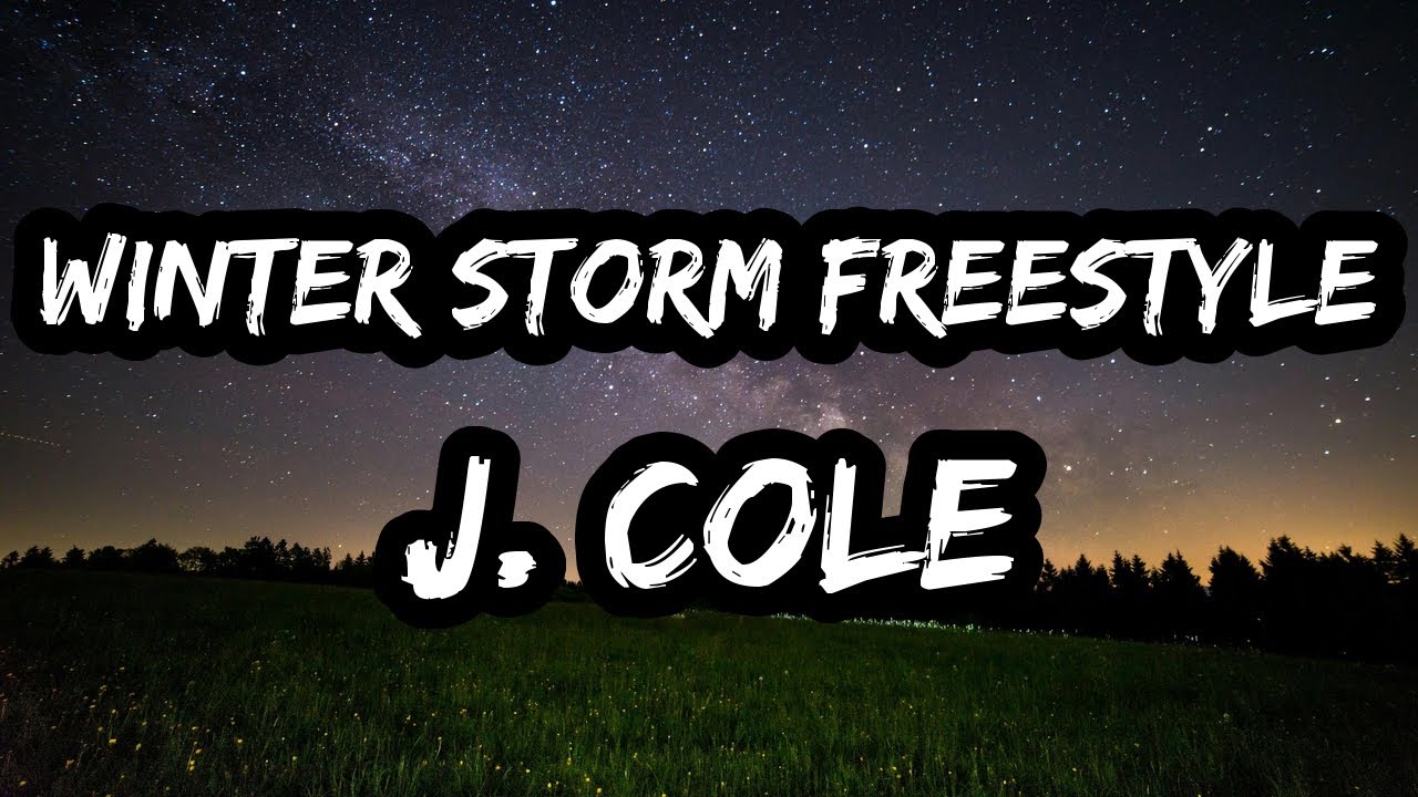 J. Cole &ndash; WINTER STORM FREESTYLE (Instrumental)