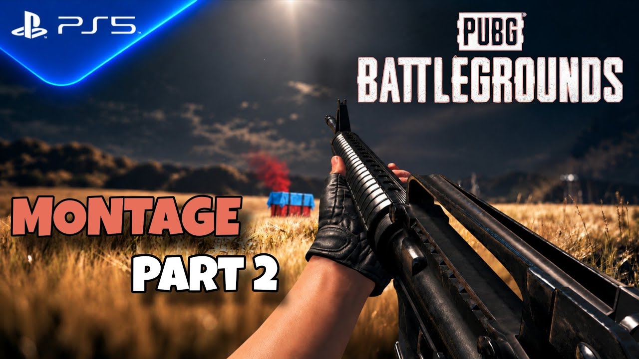 PUBG PS5 🔥 INSANE KILL MONTAGE | Part 2 l Headshots, Clutches & Crazy Kills 🎯 | #playstation5 | 
