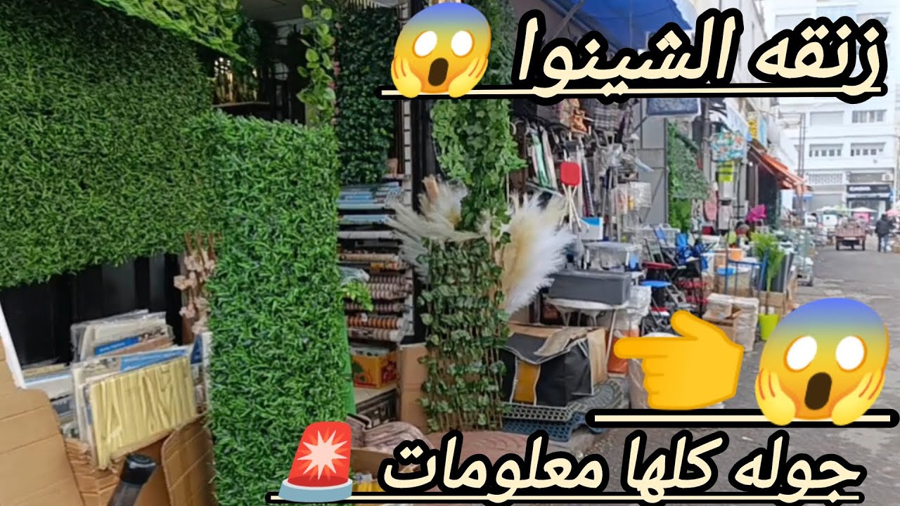 زنقه الشينوا🚨 هذا الفيديو كلو معلومات كملوا حتى الاخر 😱 كاين مفاجات كثار 😱 سير سير الله يجيب التيسير