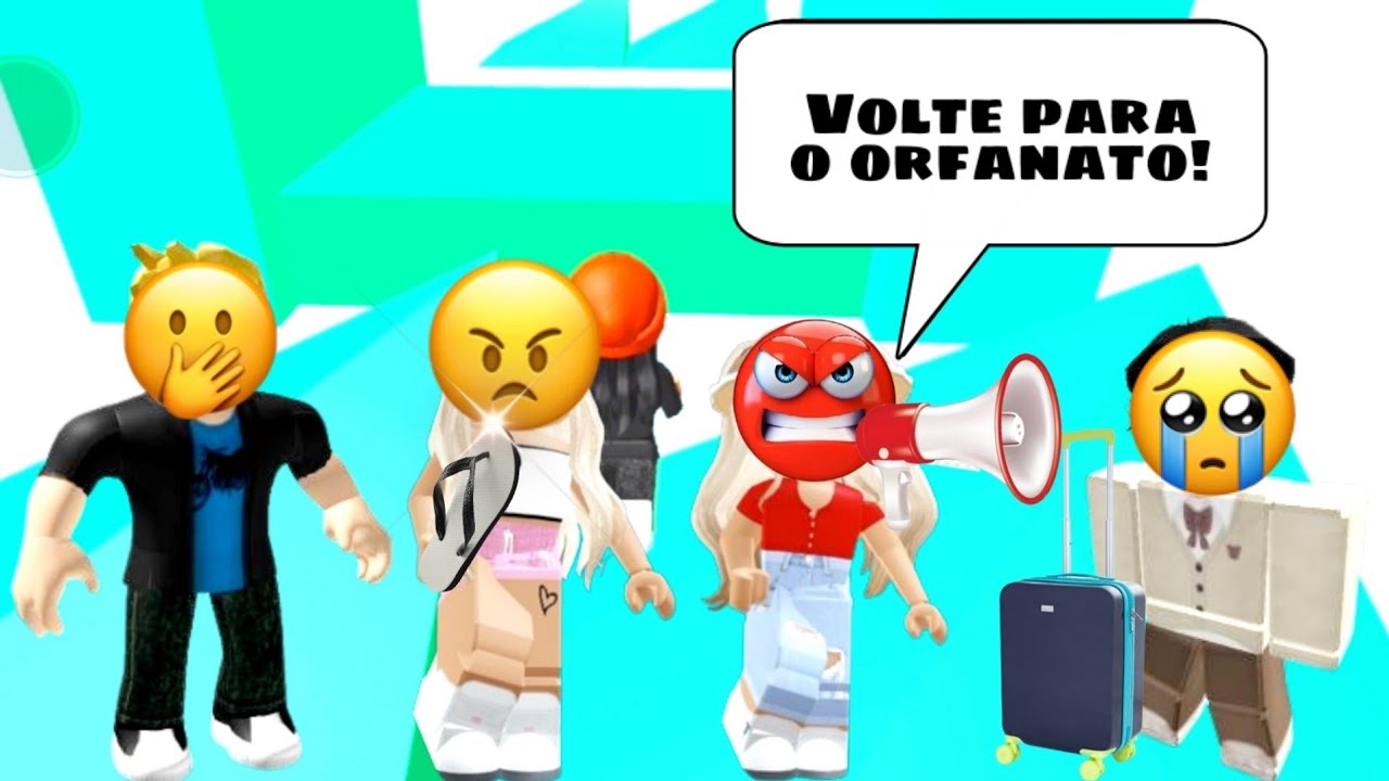HISTÓRIA ROBLOX - A filha que não gosta do irmão adotado!