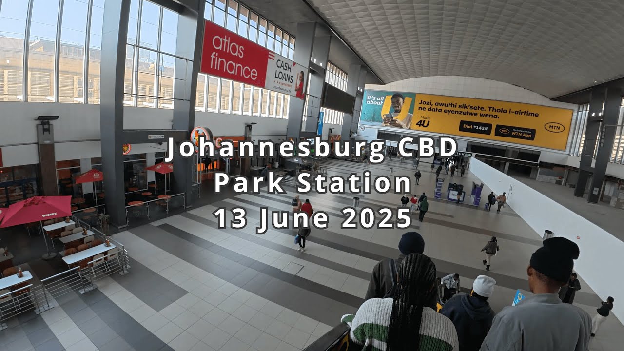 South Africa | Johannesburg CBD | Park Station | 13 June 2025
