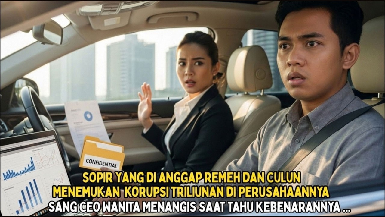 SOPIR YANG DI ANGGAP REMEH , TEMUKAN KEJANGGALAN TRILIUNAN, CEO CANTIK MENANGIS SAAT TAU KEBENARAN?