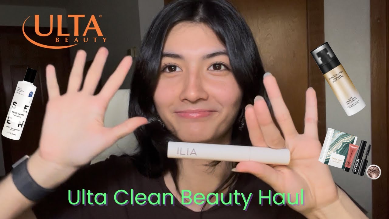 Ulta Clean Beauty Christmas Haul | BareMinerals, ILIA, SEEN