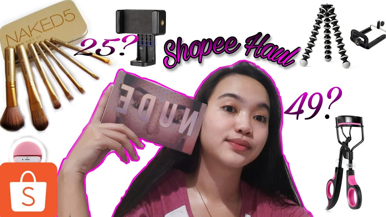 RANDOM MINI SHOPEE HAUL (random things I bought during ecq)