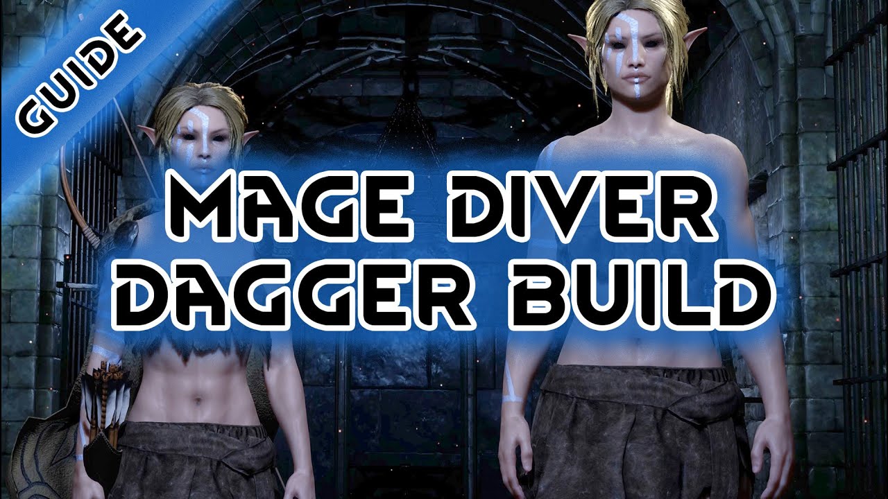 Mage Diver Dagger Veela PVP Build Mortal Online 2 Meta High End Fighter Builds in 4K