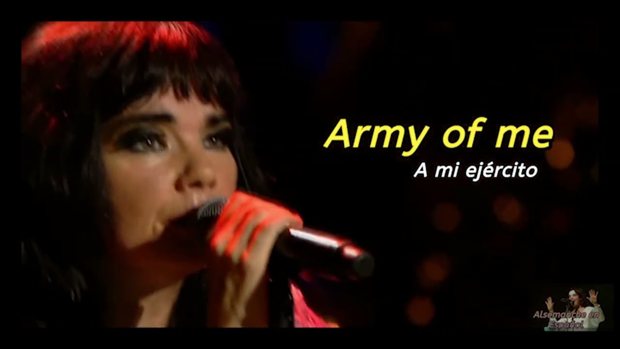 Björk -Army Of Me - Sub Español (Live Paris 2007)