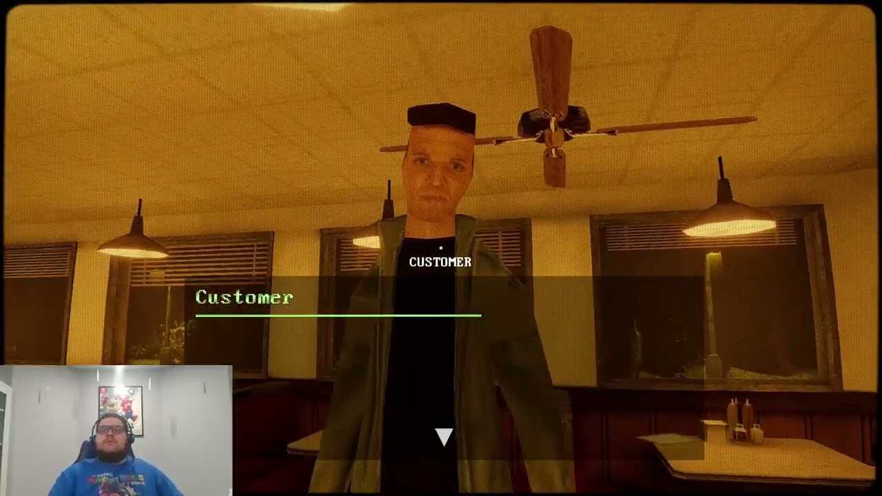 WORKING AT A DINER... AT NIGHT/Ghost Ripper