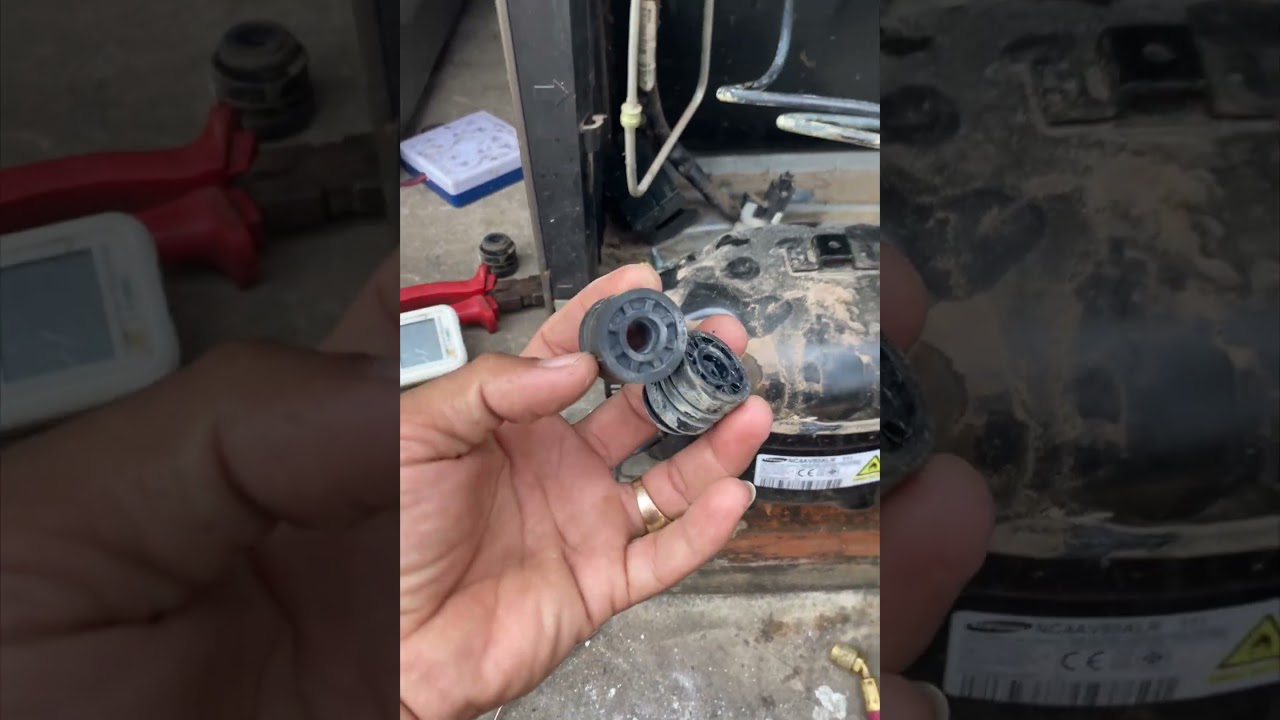 Replace compressor of Samsung refrigerator