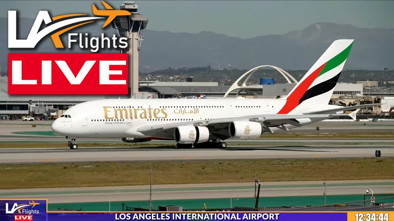 🔴LIVE LOS ANGELES PLANE SPOTTING!