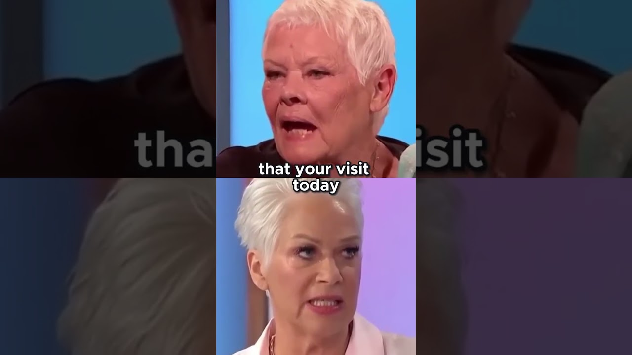 Loose Women Apologizes to Dame Judi Dench Aft #britishtalkshow #talkshow #britishtvshow #loosewomen