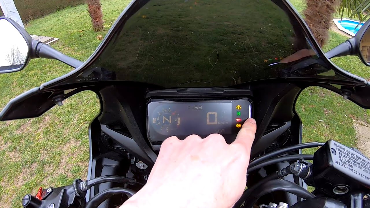 Rev Limiter Adjustment  HONDA CBR650R