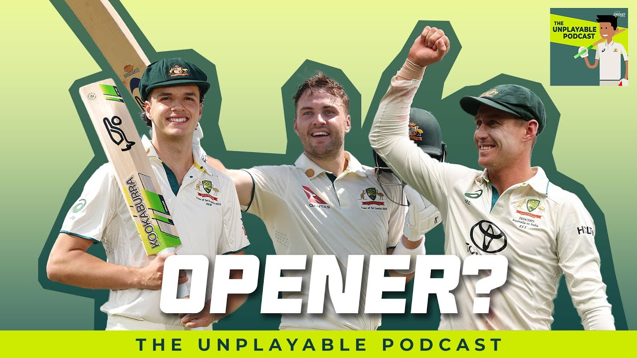 Opener spot up for grabs, Aussies name WTC squad | The Unplayable Podcast