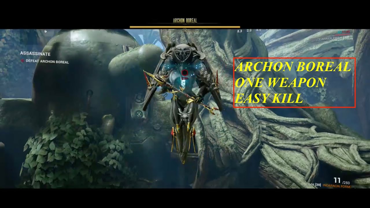 WARFRAME ARCHON BOREAL GUIDE - GET THIS ONE WEAPON FOR EASY FIGHT SOLO