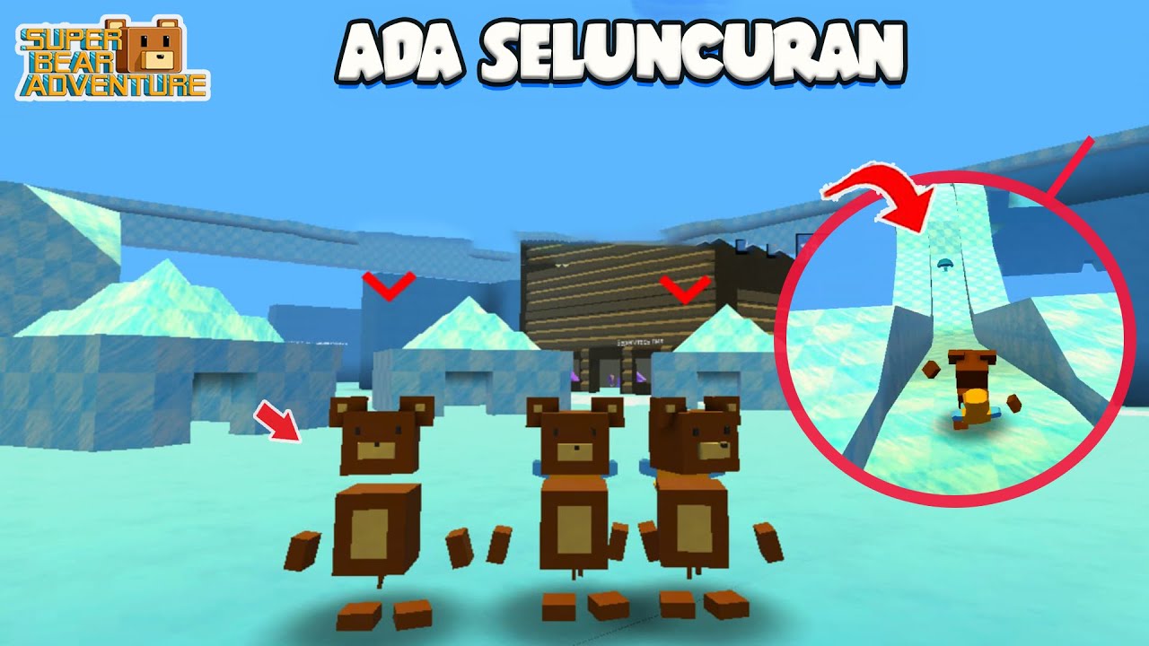 Game Beruang Sultan Baru Ke Salju ada Seluncuran ~ Zia Dereza Rizky