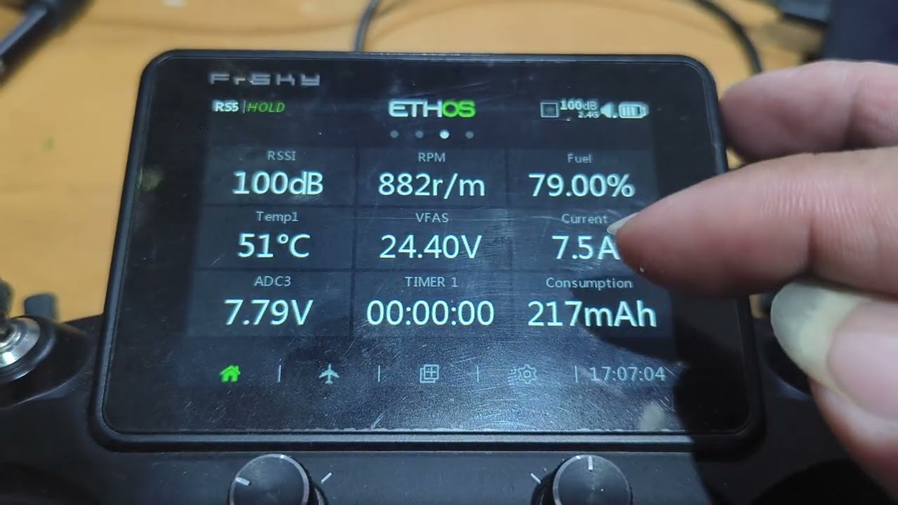 ระบบ telemetry Vantac RF007 + Tandem X18se