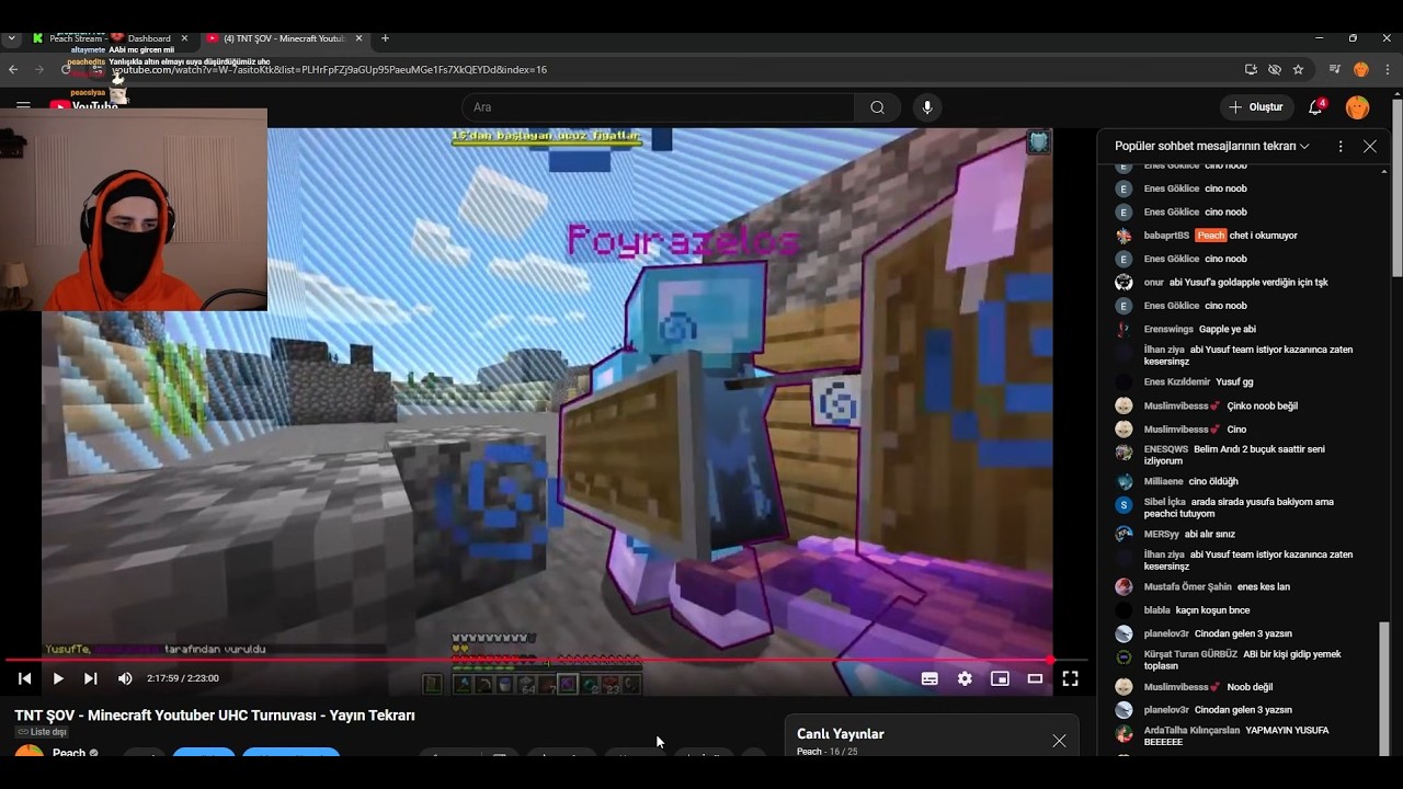 PEACH UHC'deki TNT SAHNESİNİ ANLATIYOR!