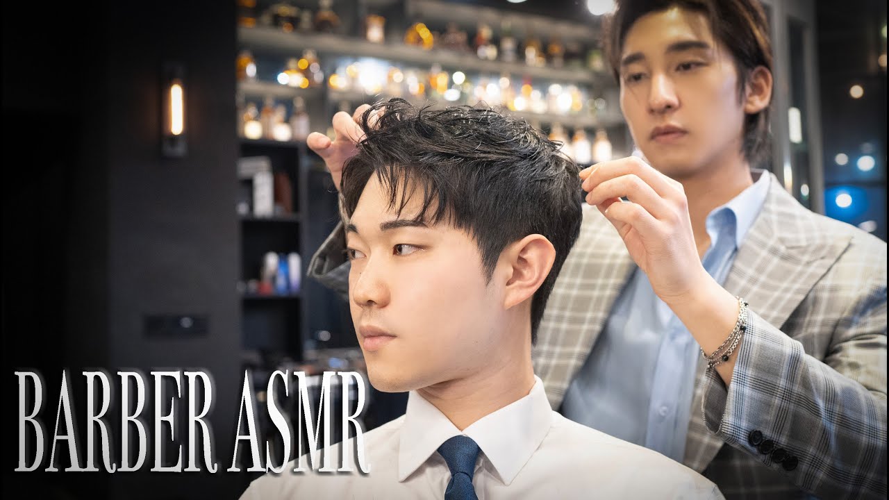 ASMR BARBER💈- 수사반장 1958 이제훈머리 l 가위 asmr l Investigation Team Leader 1958 