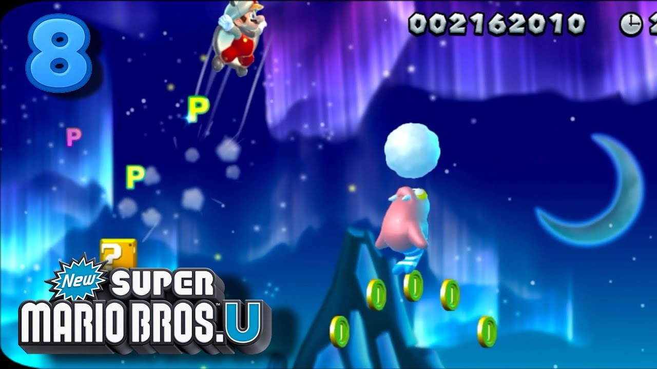 FLIEGEN DURCHS SECRET LEVEL!! | New Super Mario Bros. U #08