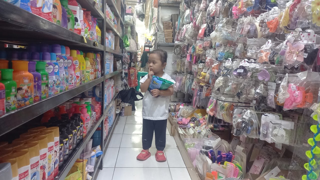 SERUNYA .. ! BELANJA DI TOSERBA BERDUA AJA MAMA SAMA DEDE #shopping #fyp #viral