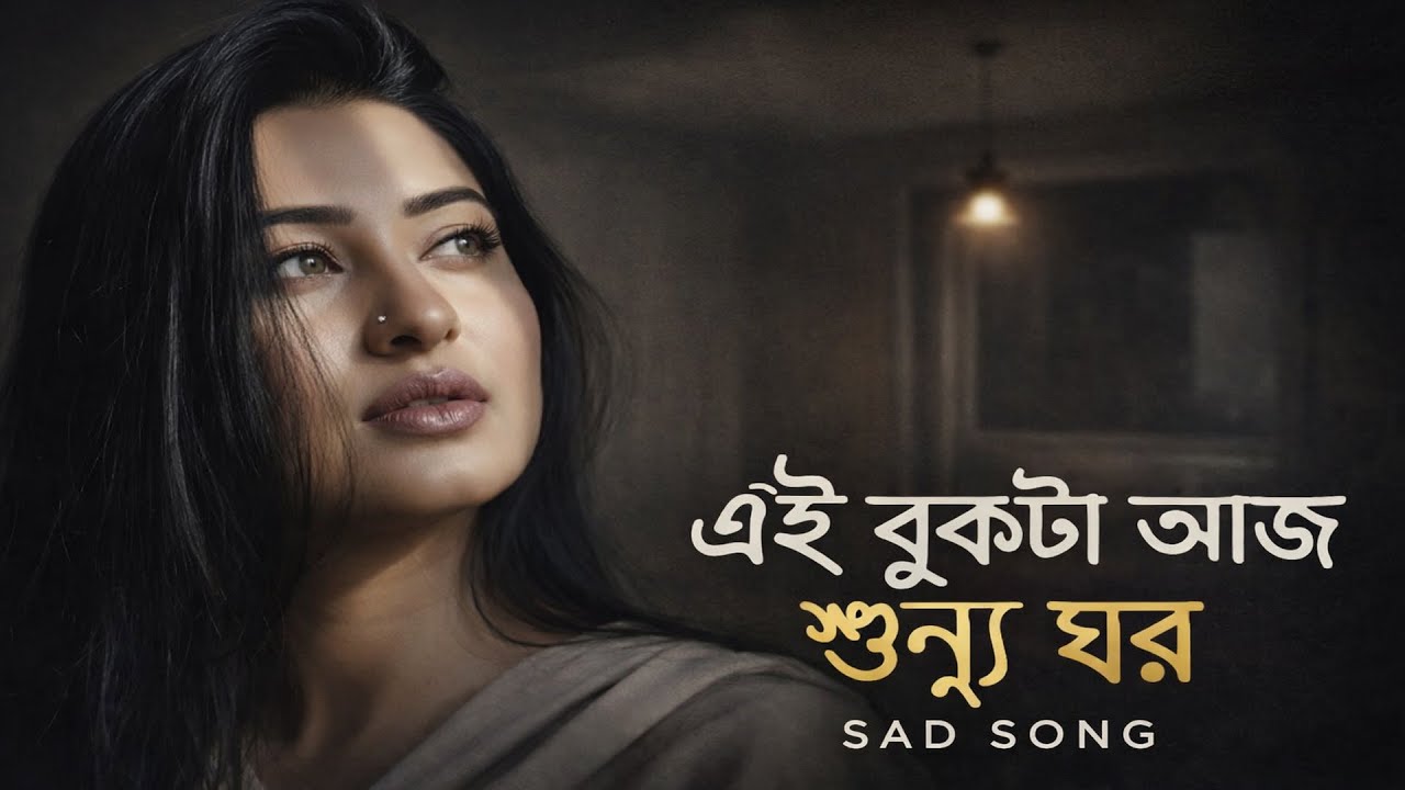 Ei Bukta Aaj Shunno Ghor | এই বুকটা আজ শূন্য ঘর | Emotional Bangla Song | Sad Song