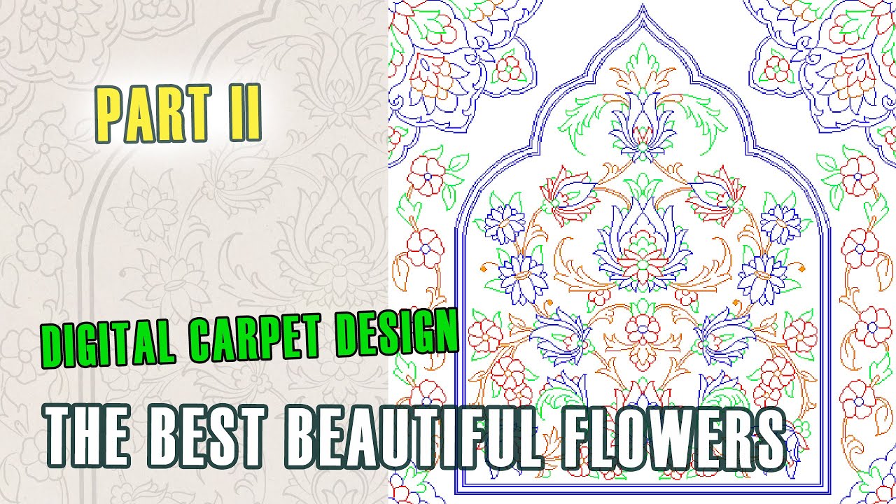 Digital Carpet Design: Creating Beautiful Floral Patterns