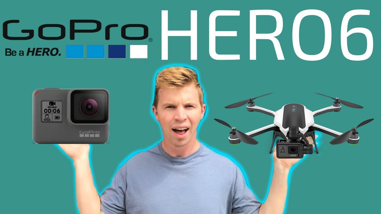 Unboxing & Test of NEW GoPro Hero6 & Karma Drone!!