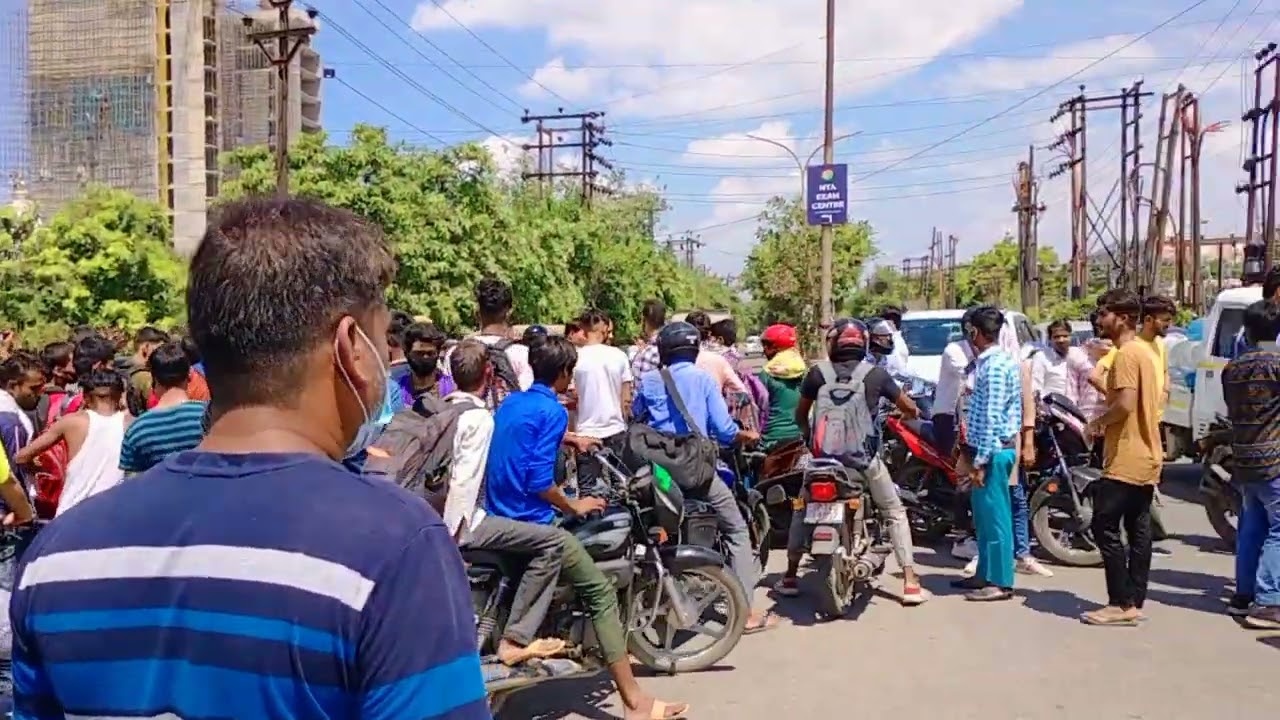 NTA exam centre | Noida 64 | Angry students | Cuet exam update | #cuet2022 #cuet