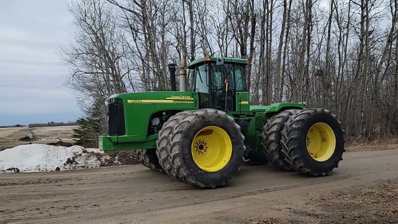 LOT 147 ~ 2003 John Deere 9520 4WD Tractor