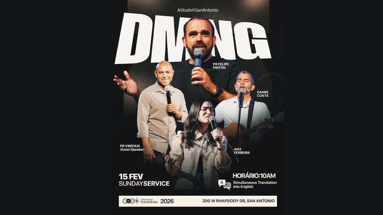 CULTO DE CELEBRAÇÃO  |  15 FEVEREIRO 2026