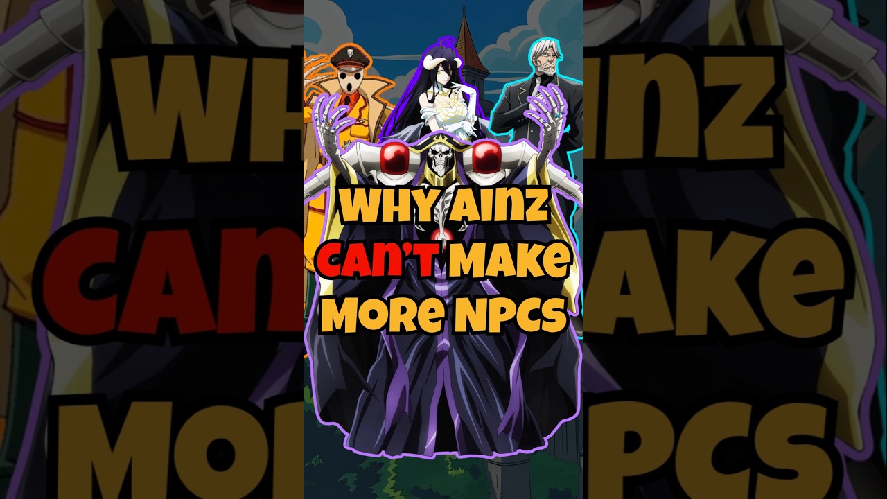 Can Ainz Still Create Custom NPCs in the New World? #anime #overlord
