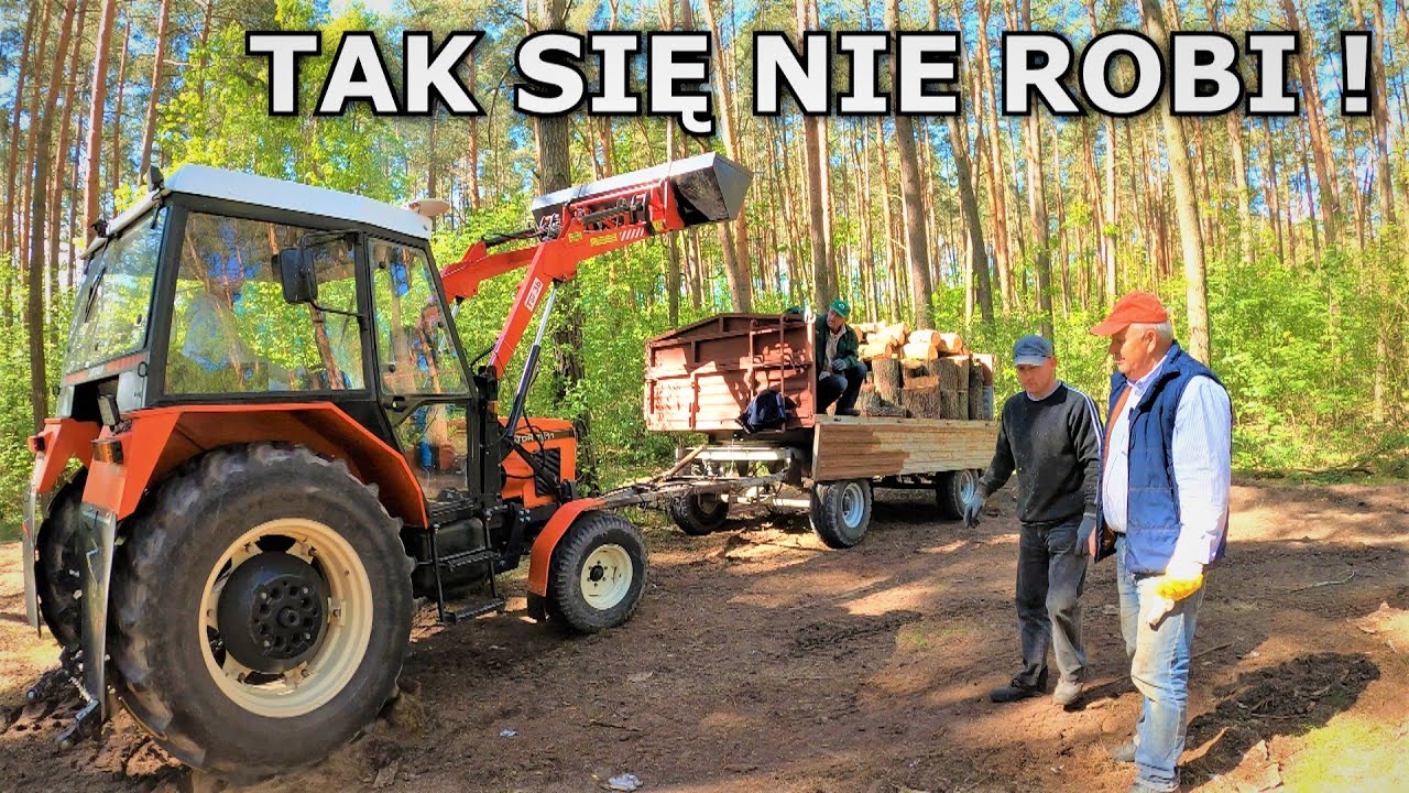 ZETOR DREWNO PIŁA JAZDA ! - Rolnik Szuka ( Pracuje VLOG )