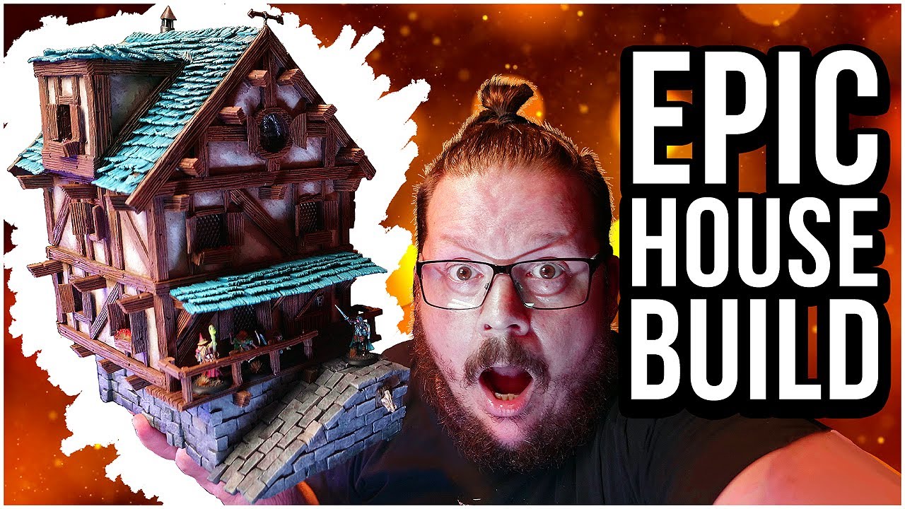Massive Town House for Wargaming Terrain 🏆