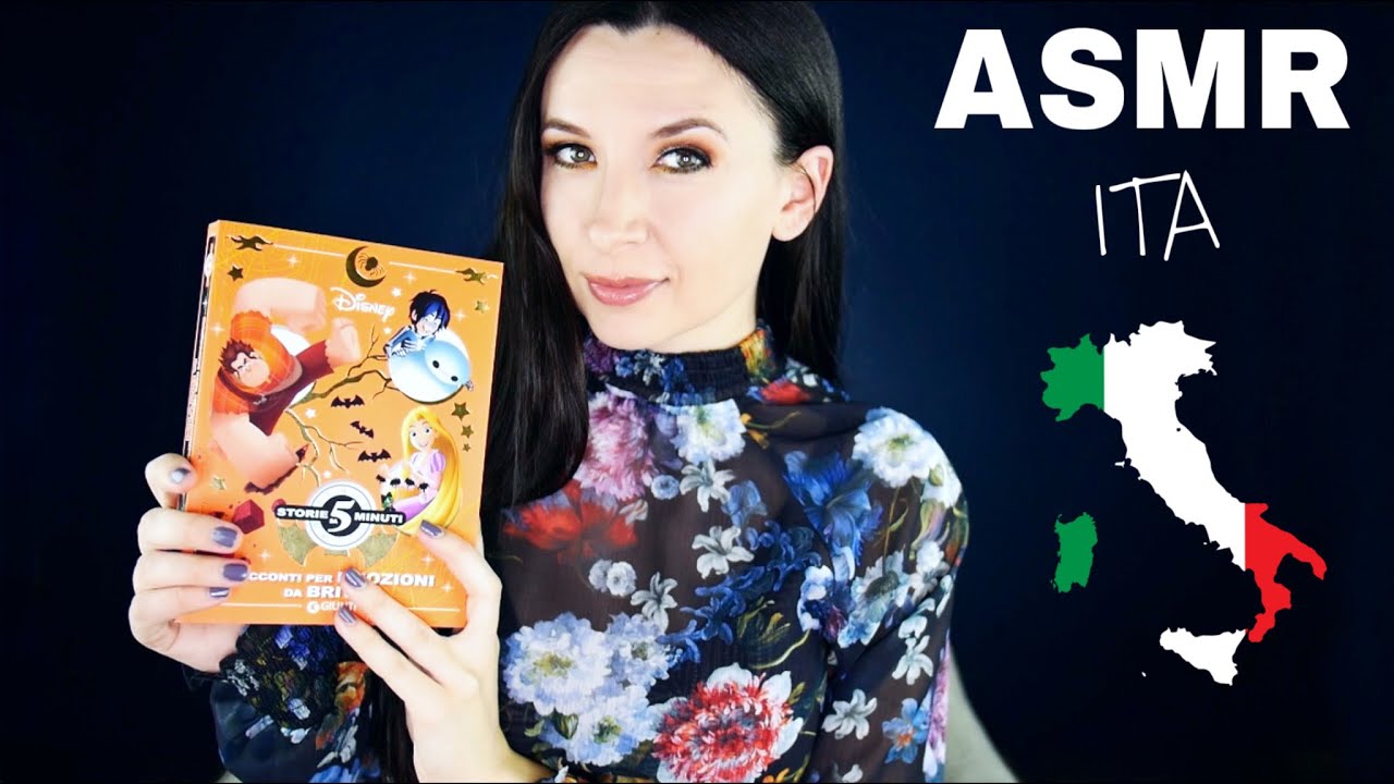 ASMR reading in Italian *Leggo in Italiano
