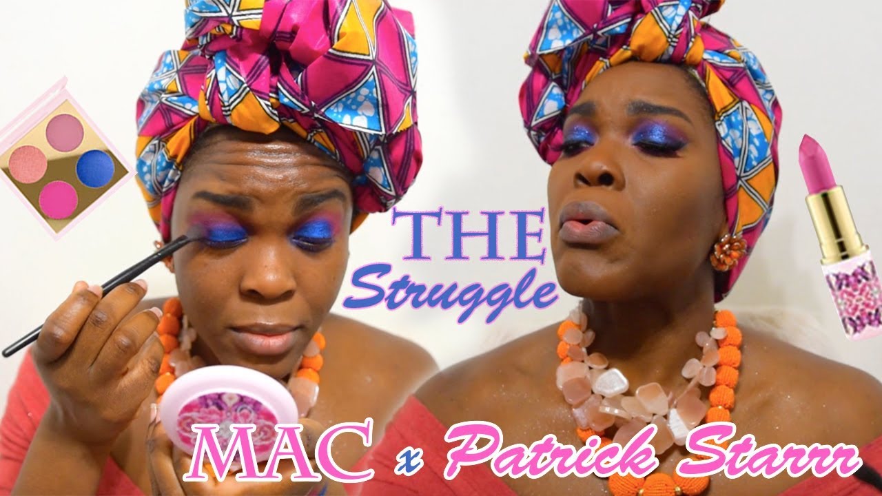 A Mess! Mac Patrick Starrr Spring Collection First Impression | Swatches | 18 Hour Wear Test