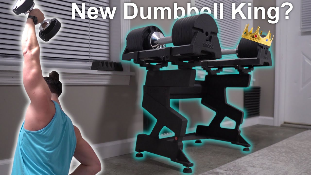 Snode AD80 Adjustable Dumbbell Review - Snode 80 lbs Drop proof Full Cast Iron Adjustable Dumbbells