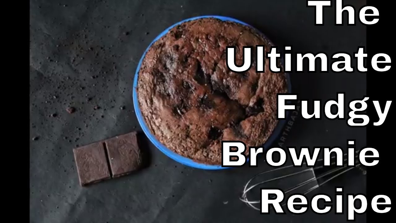 The Ultimate Fudgy Brownie Recipe | Very Easy to Bake | Best ever gooey brownie | Chocolate baking