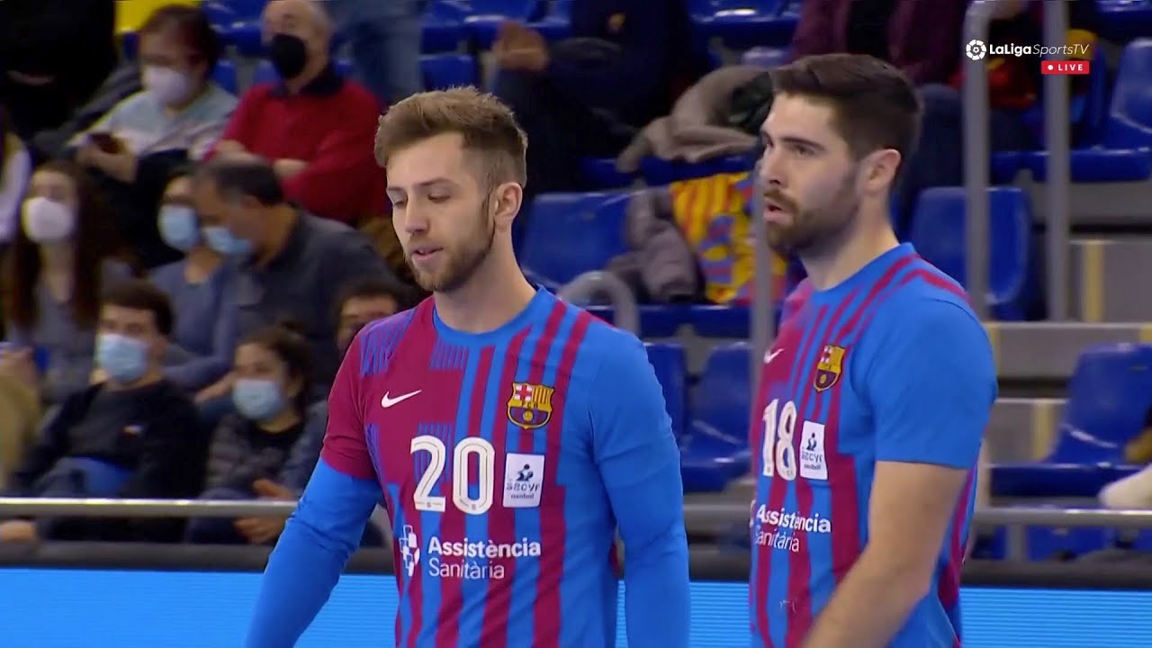 FC Barcelona 37 - 33 Logroño La Rioja | Full Game ( 1st Half ) | Liga Asobal 2021/2022