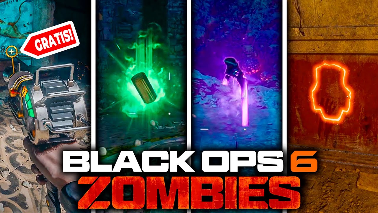 Todos os SIDE EASTER EGG do mapa THE TOMB do BO6 ZOMBIES