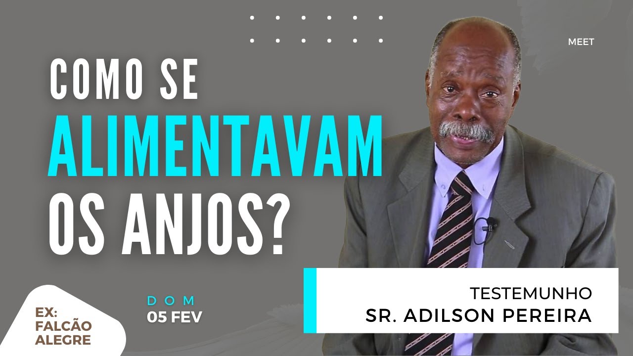 O que COMIAM os ANJOS e como foi CONVIVER com Eles? Ex. Falcão Alegre