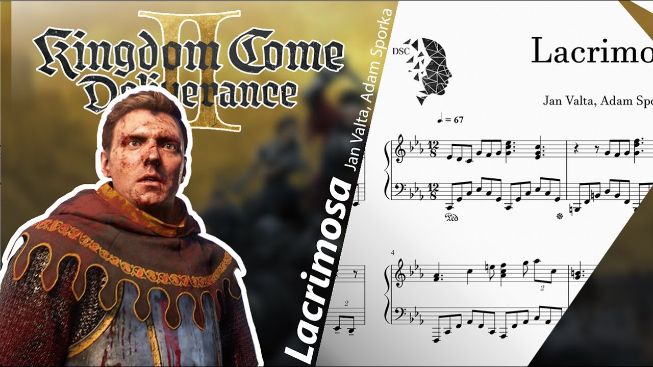 Lacrimosa (Kingdom Come: Deliverance II OST) - Jan Valta, Adam Sporka | Piano Cover