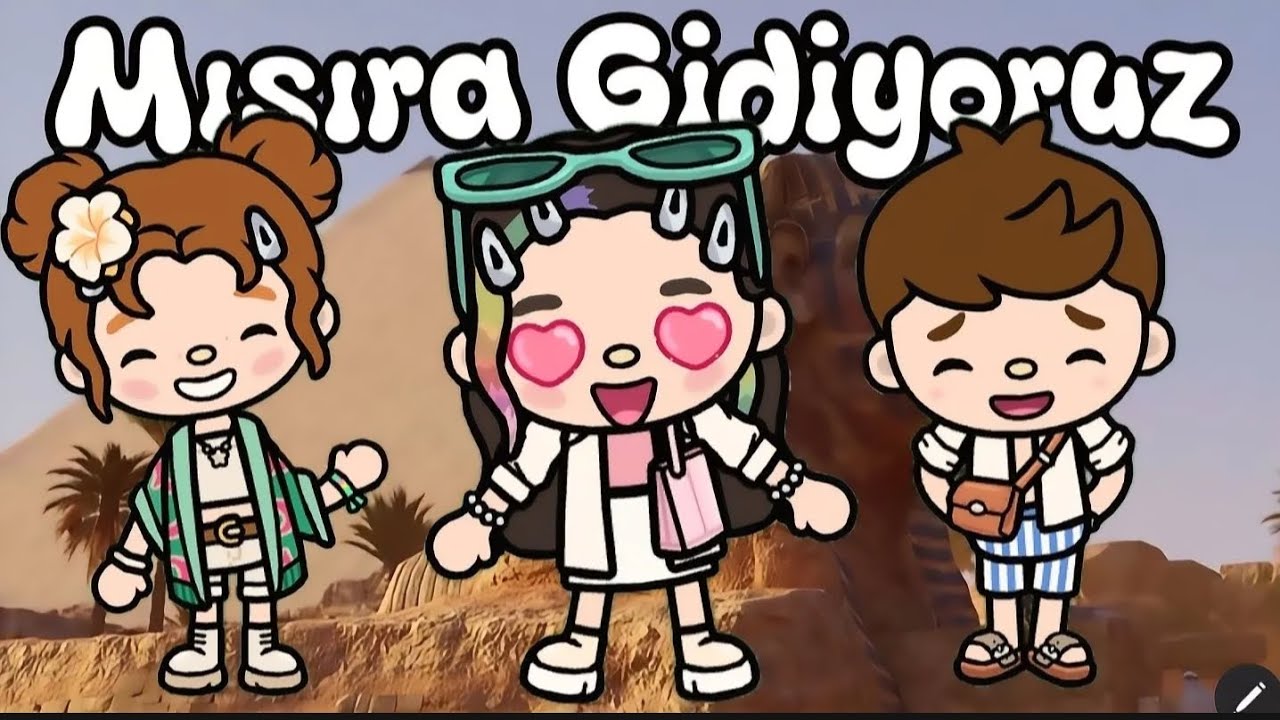 Mısıra Gidiyoruz #Part 1-Toca Life Word Türkçe-Toca Life Noha