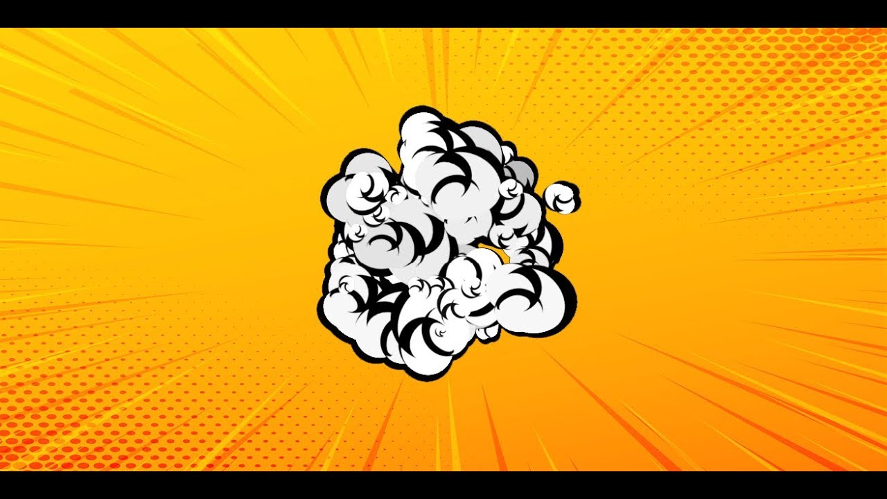 2D Explosion in After Effects - After Effects Tutorial - No Third Party Plugin