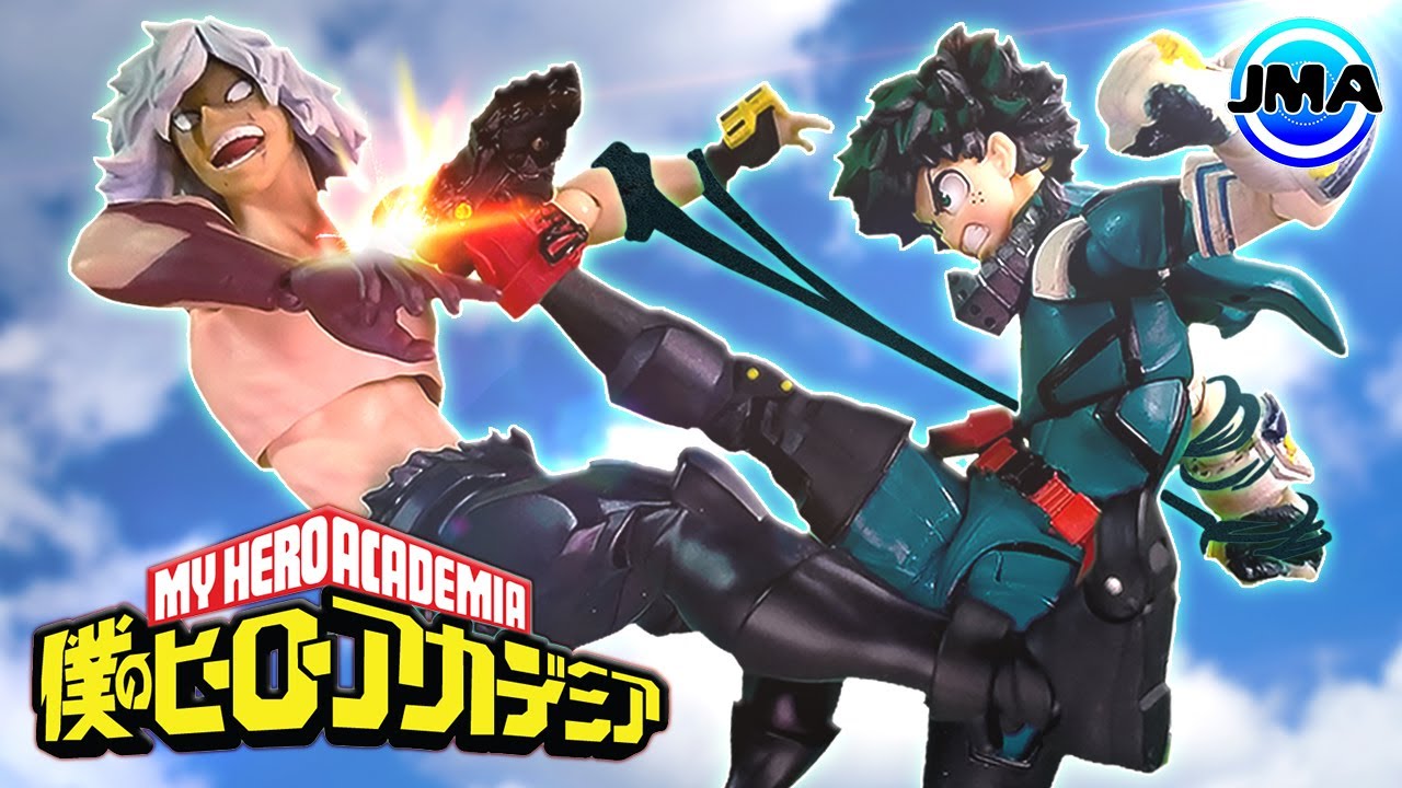 Deku vs Shigaraki 僕のヒーローアカデミア Stop Motion / JM Animation