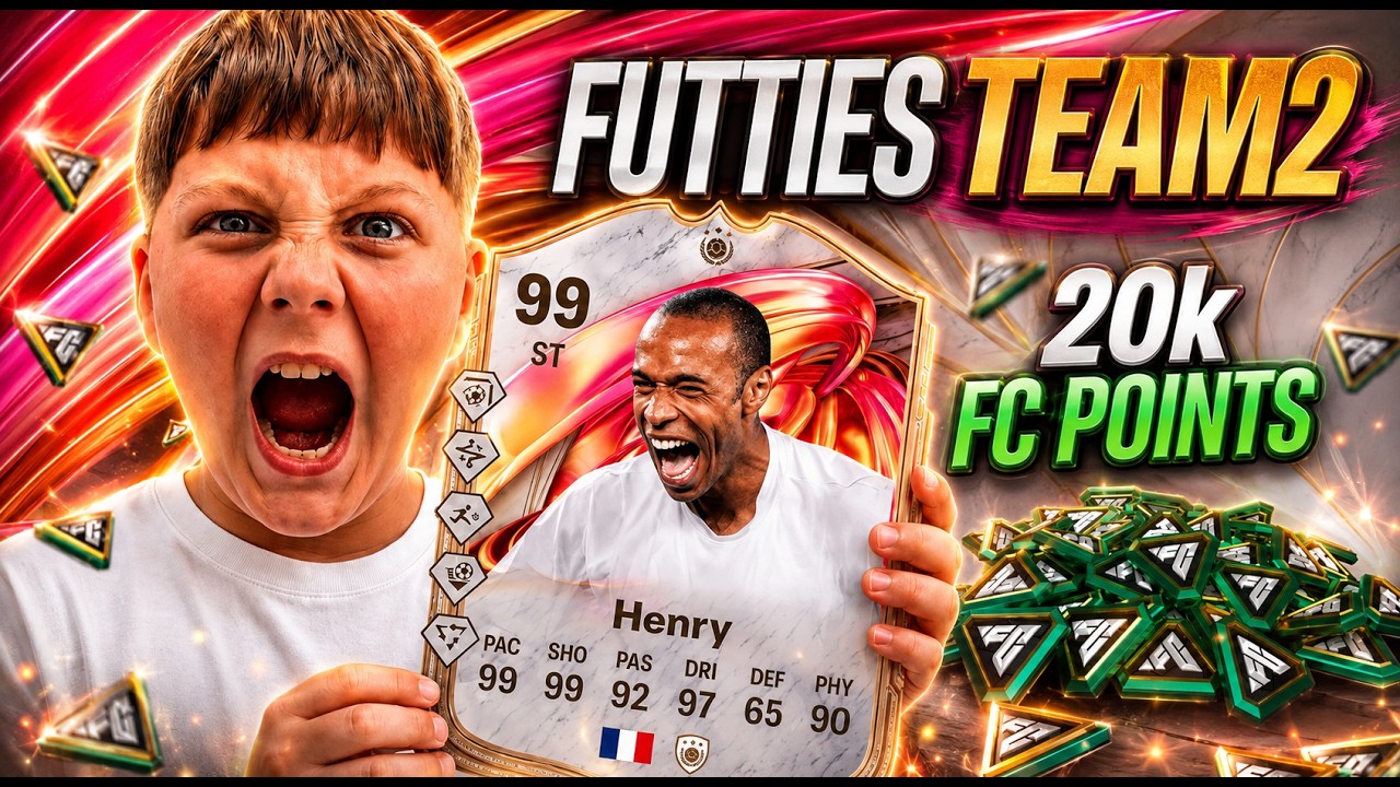 20,000 FC Points Futties Team 2 ..99!