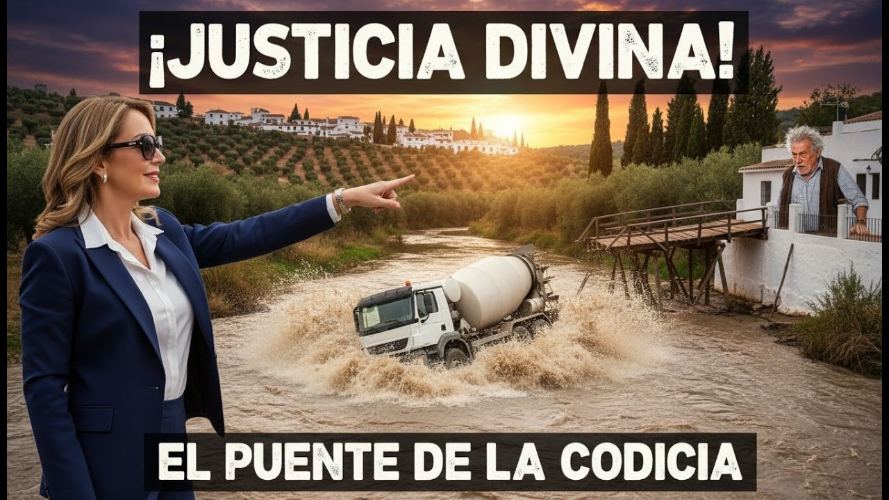 ¡CAMIÓN DE HORMIGÓN DERRUMBÓ EL PUENTE PRIVADO! LA PRESIDENTA DE LA COMUNIDAD LO PIERDE TODO