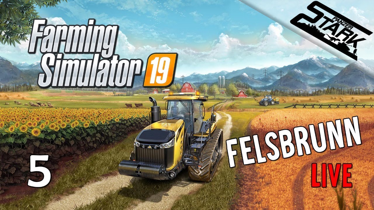 Farming Simulator 19 - 5.Rész (Beindul a Gazdaság Felsbrunn-ban) - Stark LIVE
